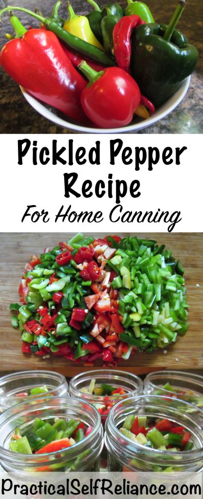 Pickled Pepper Recipe for Home Canning — Practical Self Reliance