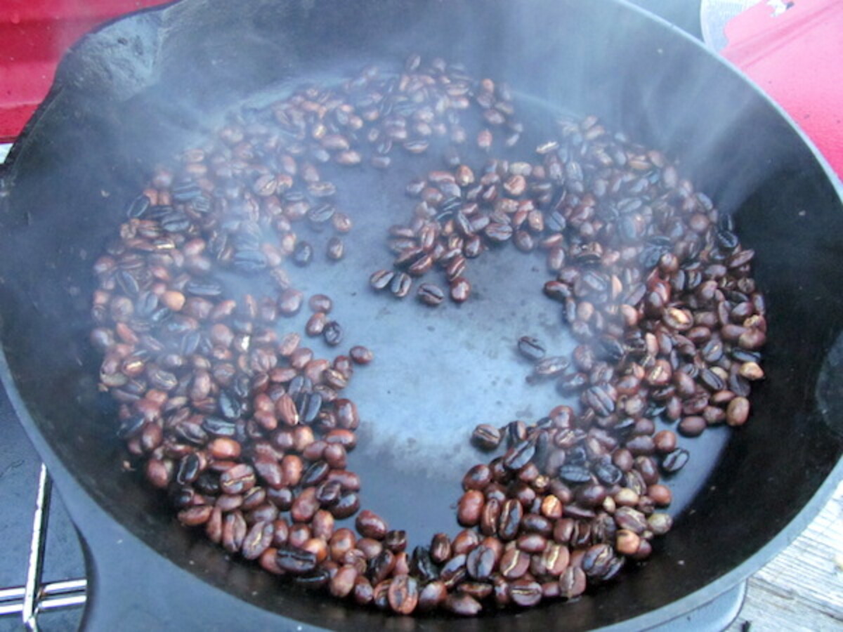 Smoke During Coffee Roasting