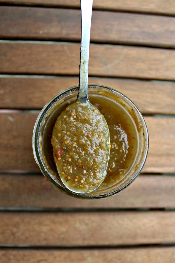 Green Sauce (or Salsa Verde) is a smooth sauce made from tomatillos, onions and peppers.