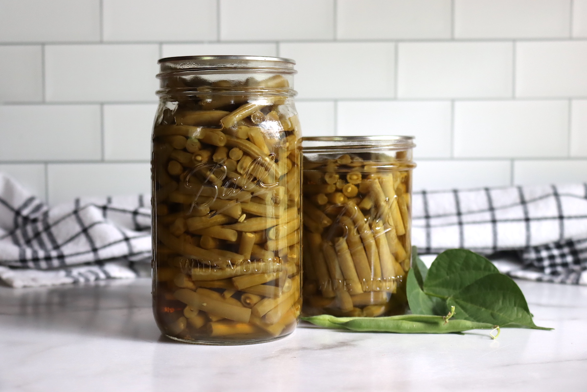 Home canned green beans