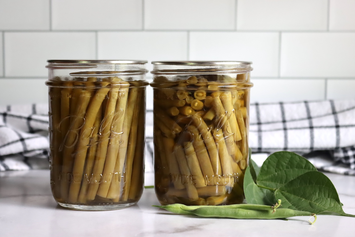 Home canned green beans