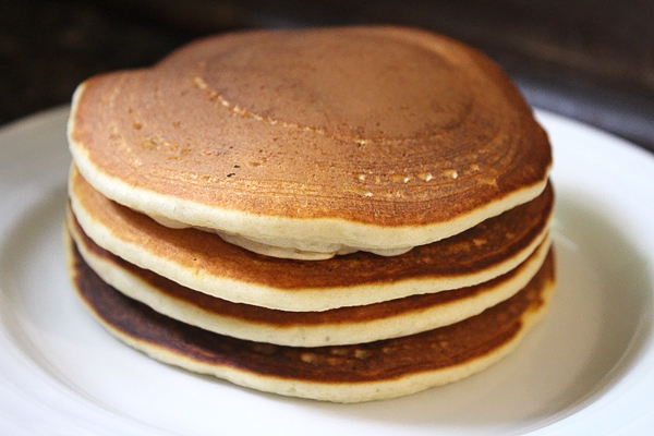 Pancakes from Just add water mix (Just add water pancakes)