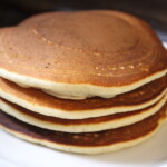 Pancakes from homemade just add water mix
