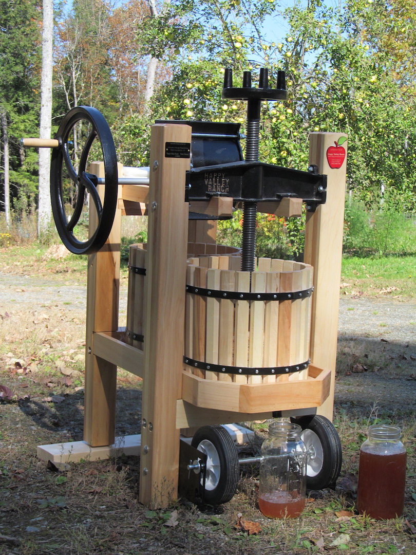 Pressing Apple Cider