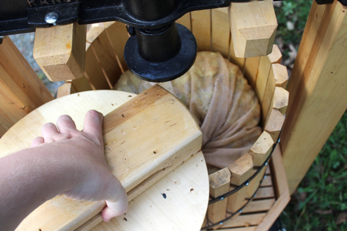 Getting Ready to Press Cider