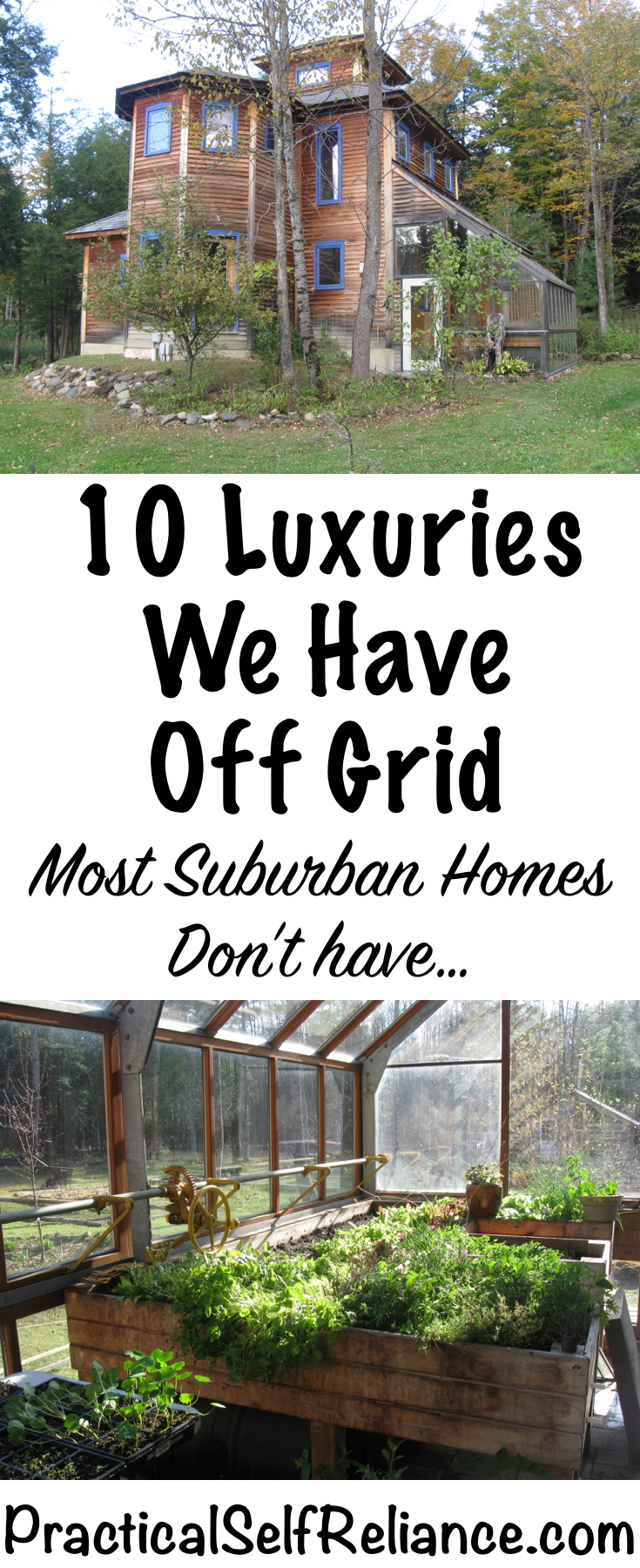10 Luxuries We Have Off Grid...Most Suburban Homes Don't - Practical Self Reliance #offgrid #preparedness #survival #shtf #homesteading #prepper #selfsufficiency #selfreliant