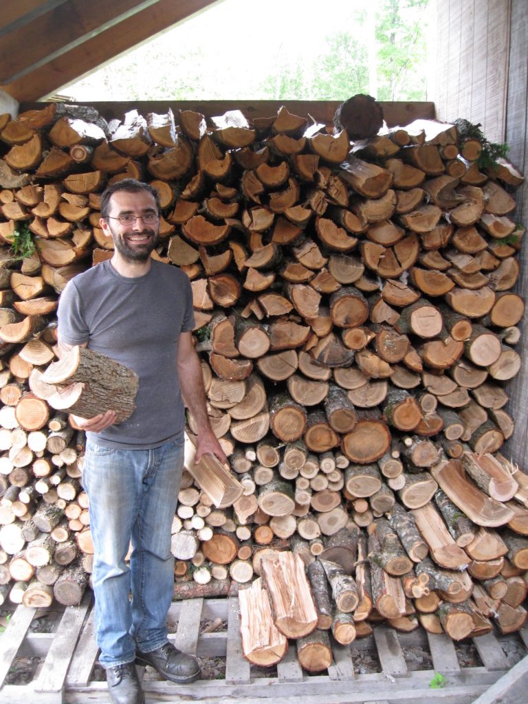 Wood Stacked