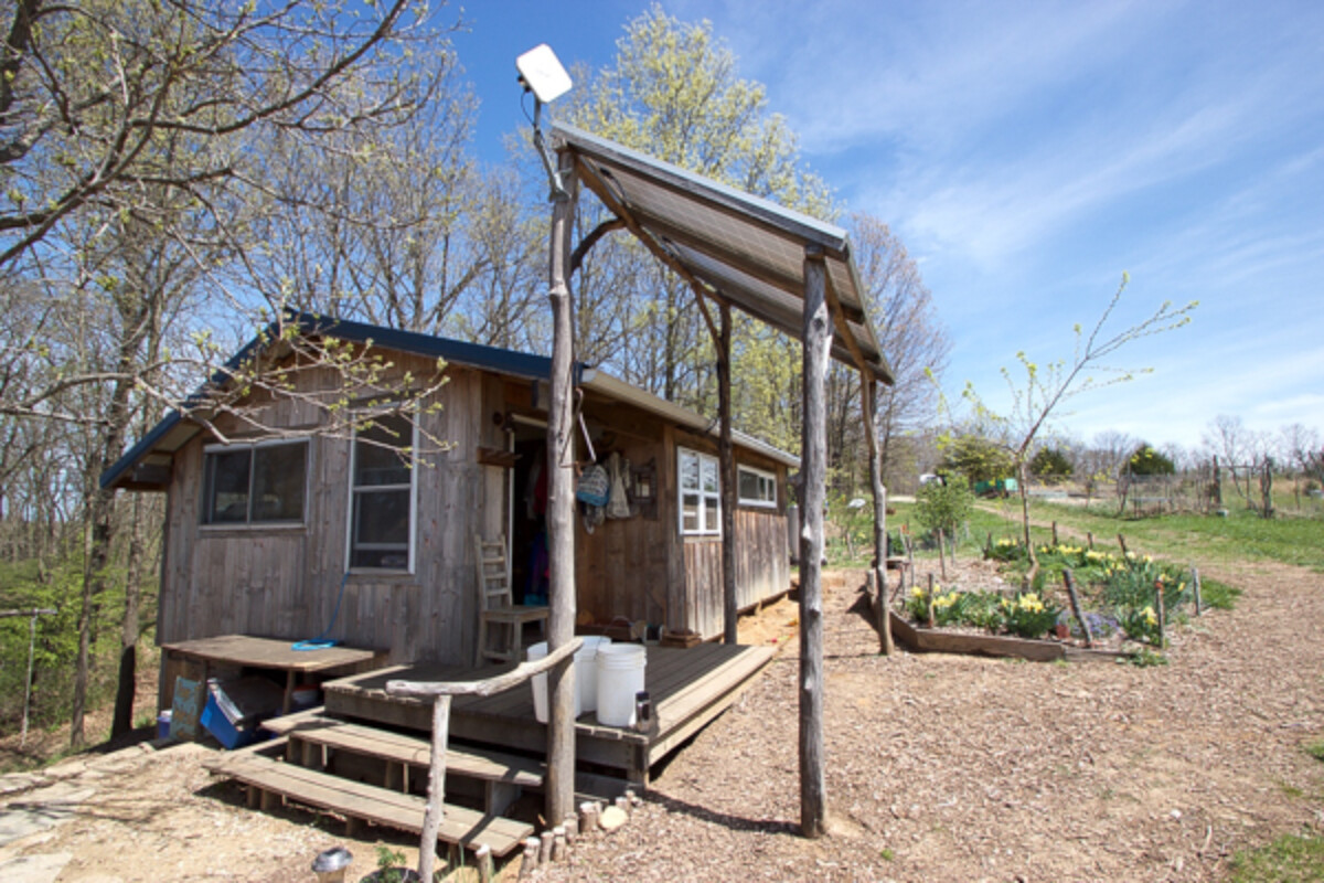 Teri Page's Off Grid Homestead in Missouri