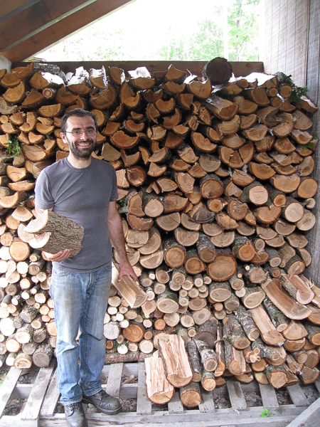 Stacked Wood