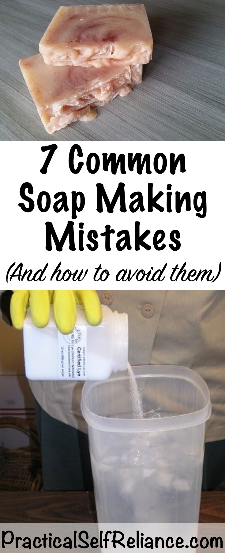 Common Soap Making Mistakes