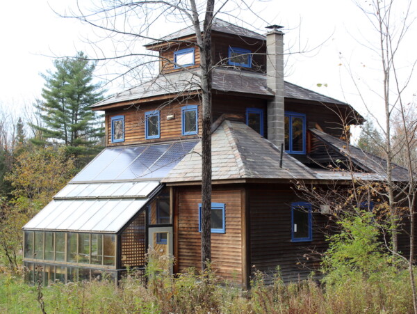 Off Grid Home From the Woods in Vermont