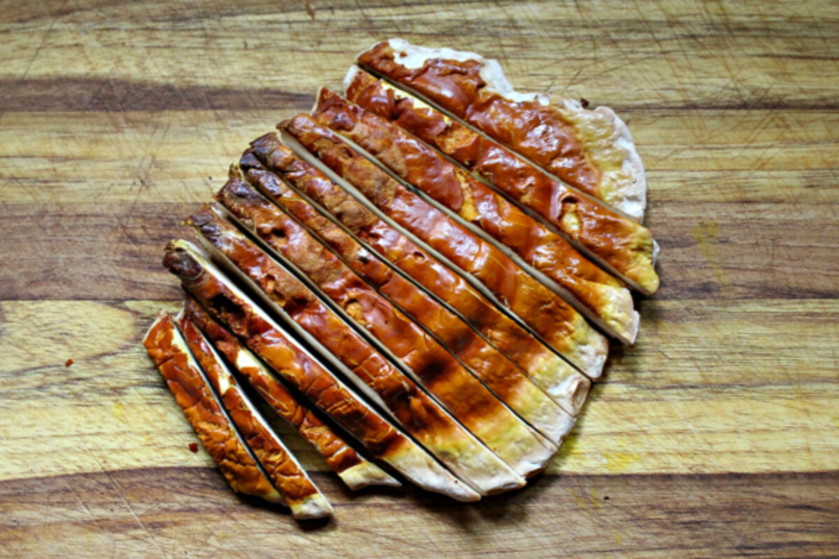 sliced reishi mushroom