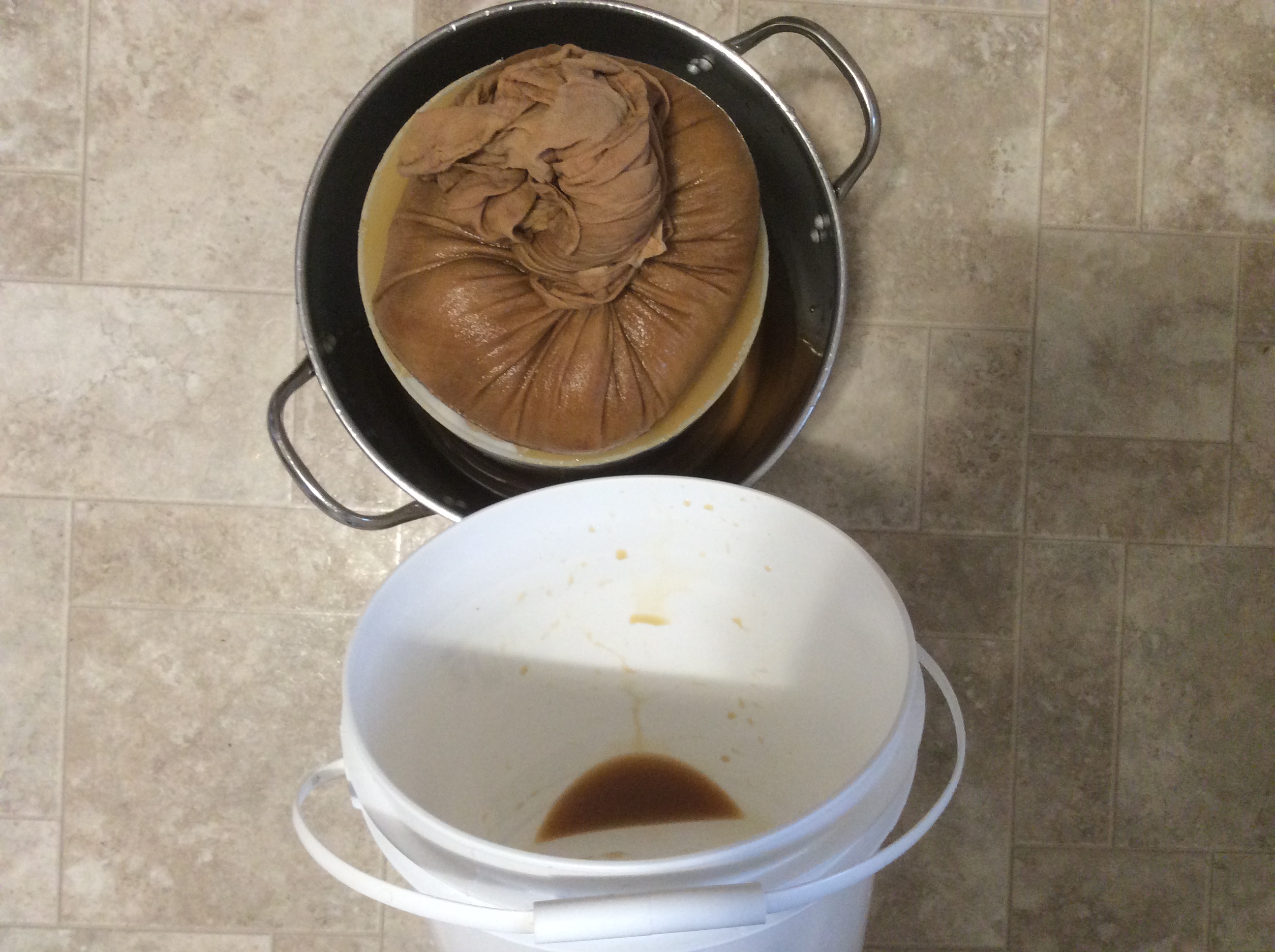 homemade cider press