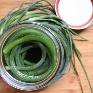 Canned Garlic Scapes