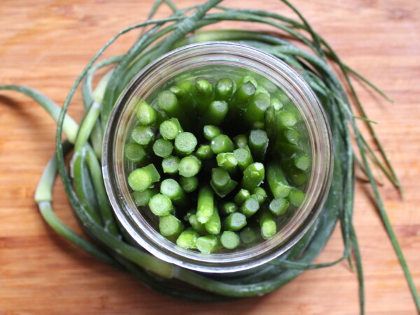 Canned Garlic Scapes