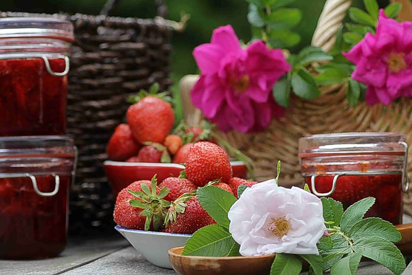 Strawberry Rose Jam