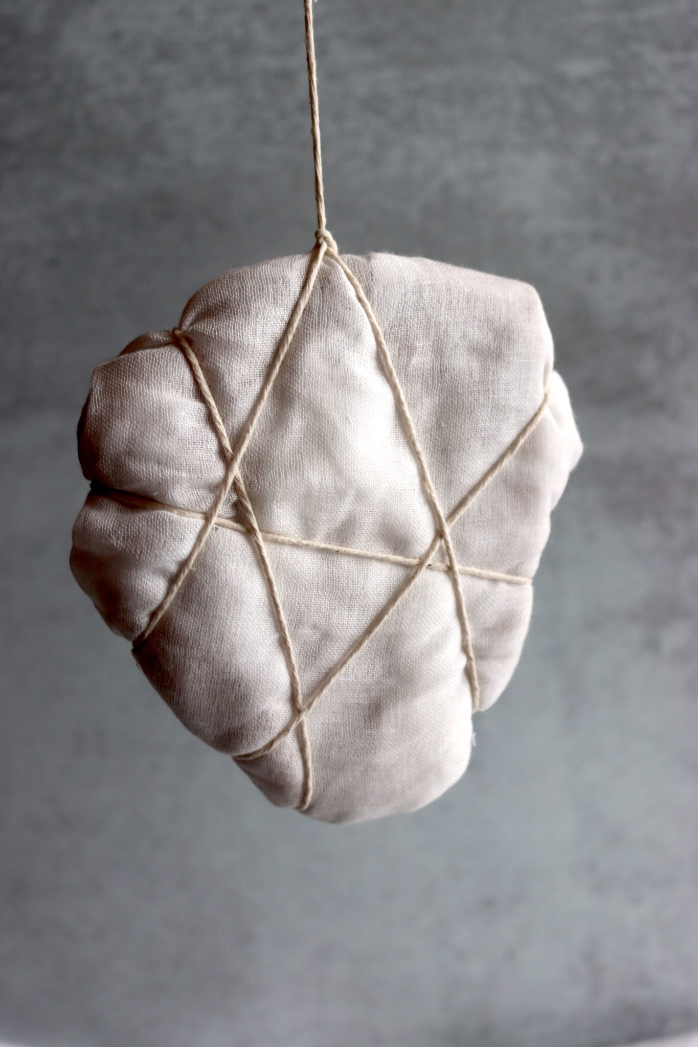 Guanciale Hanging to Dry