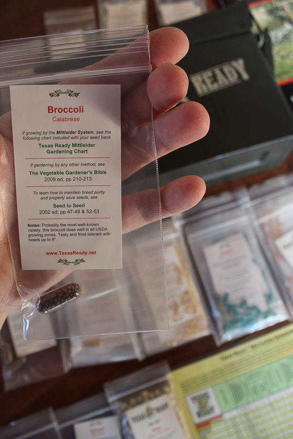Texas ready seed bank