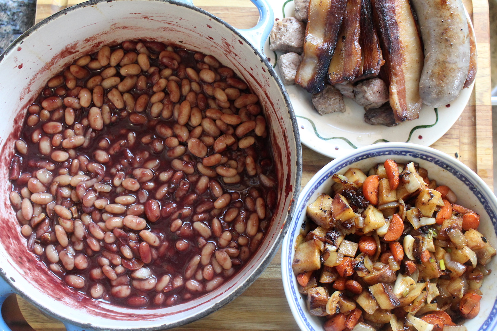Assembling Cassoulet