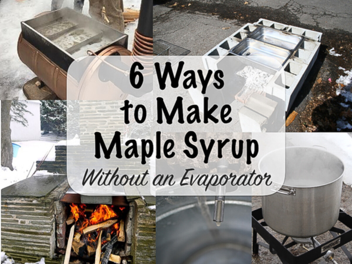 Ways to Make Maple Syrup Without an Evaporator