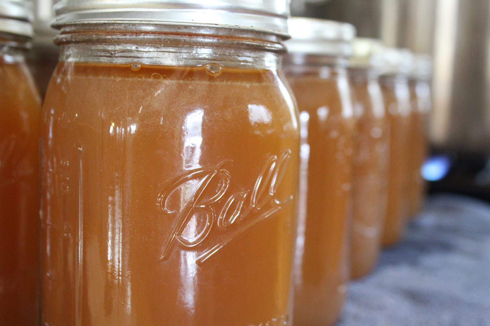 Pork Bone Broth Home Canning