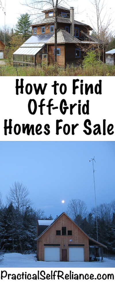 How to Find Off Grid Homes for Sale — Practical Self Reliance - Off-Grid Chug Homes For Sale