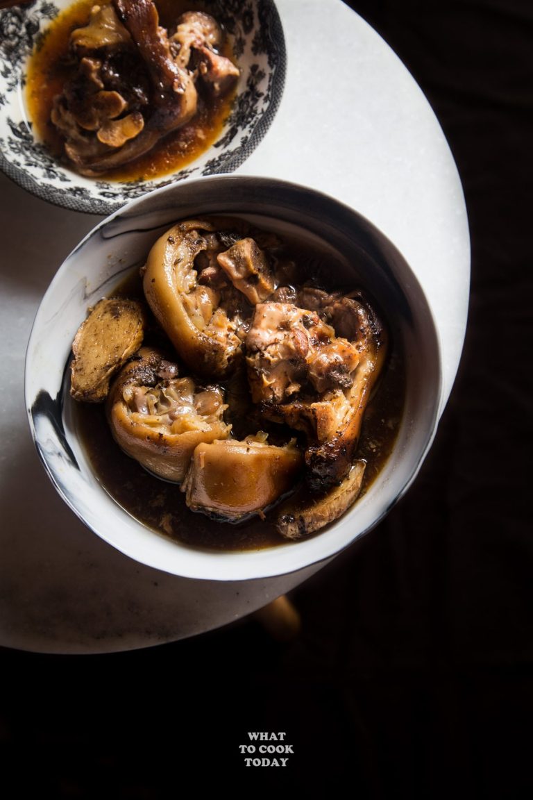 Sweet Black Vinegar Ginger Pig Trotter