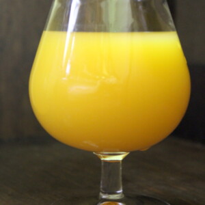 Finished Mango Wine