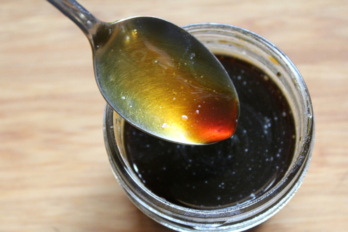 Finished ironwood syrup