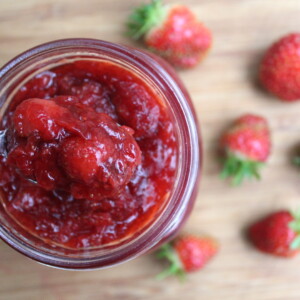 Low Sugar Strawberry Jam