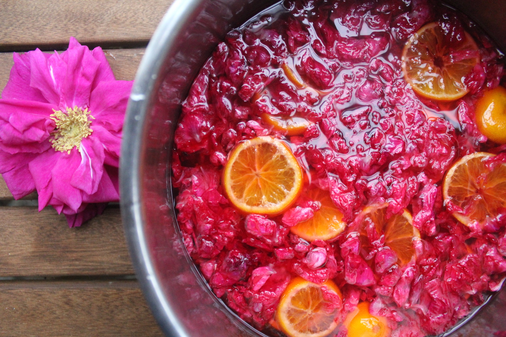 Making Rose Cordial