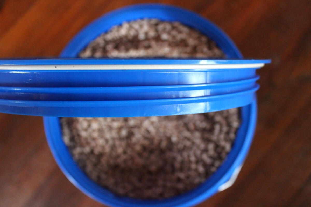 Gamma Seal Lid for Long Term Food Storage