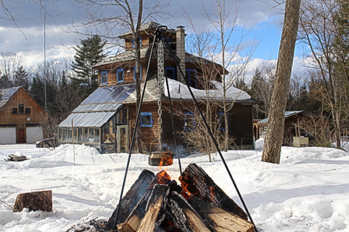 Camping Off The Grid in Vermont