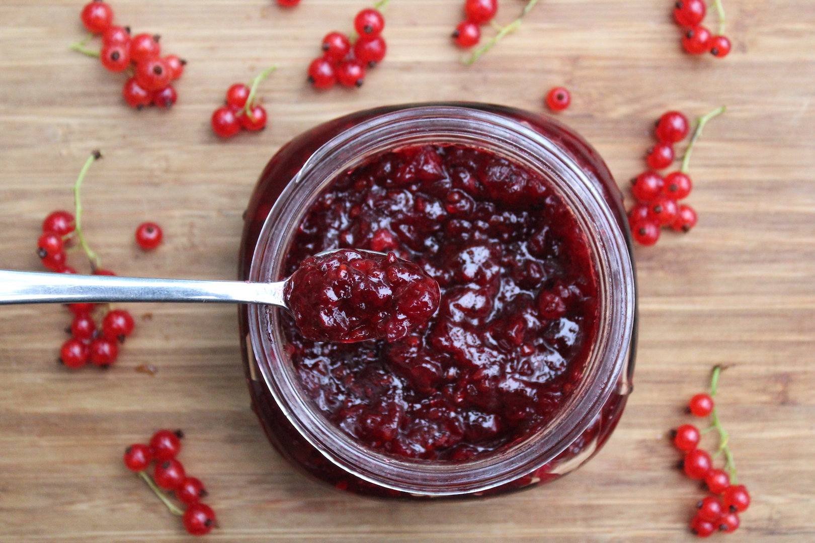 Homemade Red Currant Jam