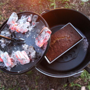 Campfire Baking in a Dutch Oven