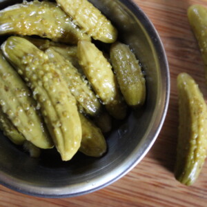 Finished Gherkins