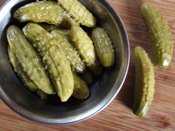 Finished Gherkins