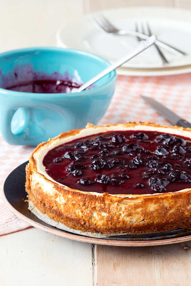 Blackcurrant Cheesecake