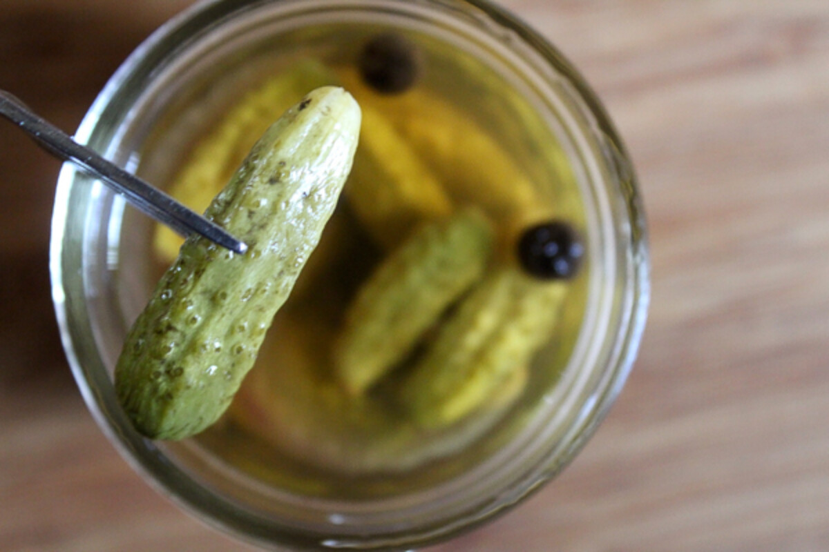 Home Canned Gherkins