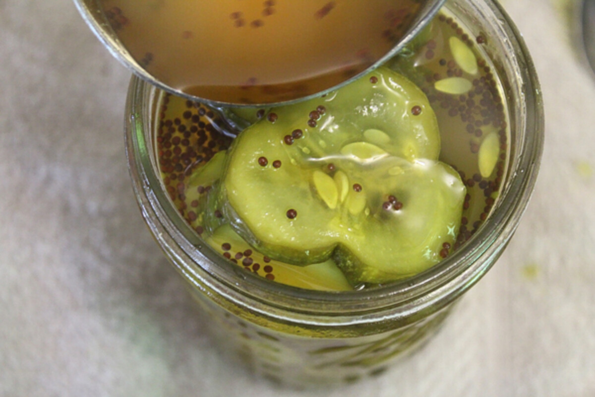 Adding Brine to Bread and Butter Pickles
