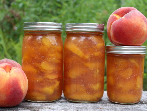 Canning Peach Pie Filling
