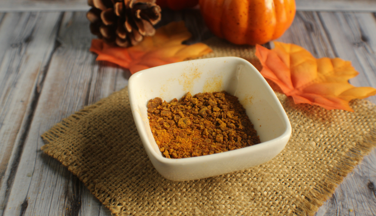 Dehydrating pumpkin puree for pumpkin powder or pumpkin flour