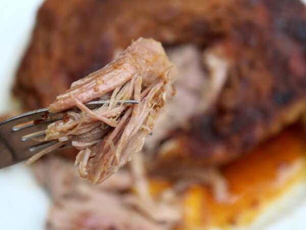 Goat Leg Piece on a Fork