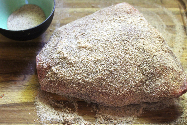 Dry Rubbed Goat Leg