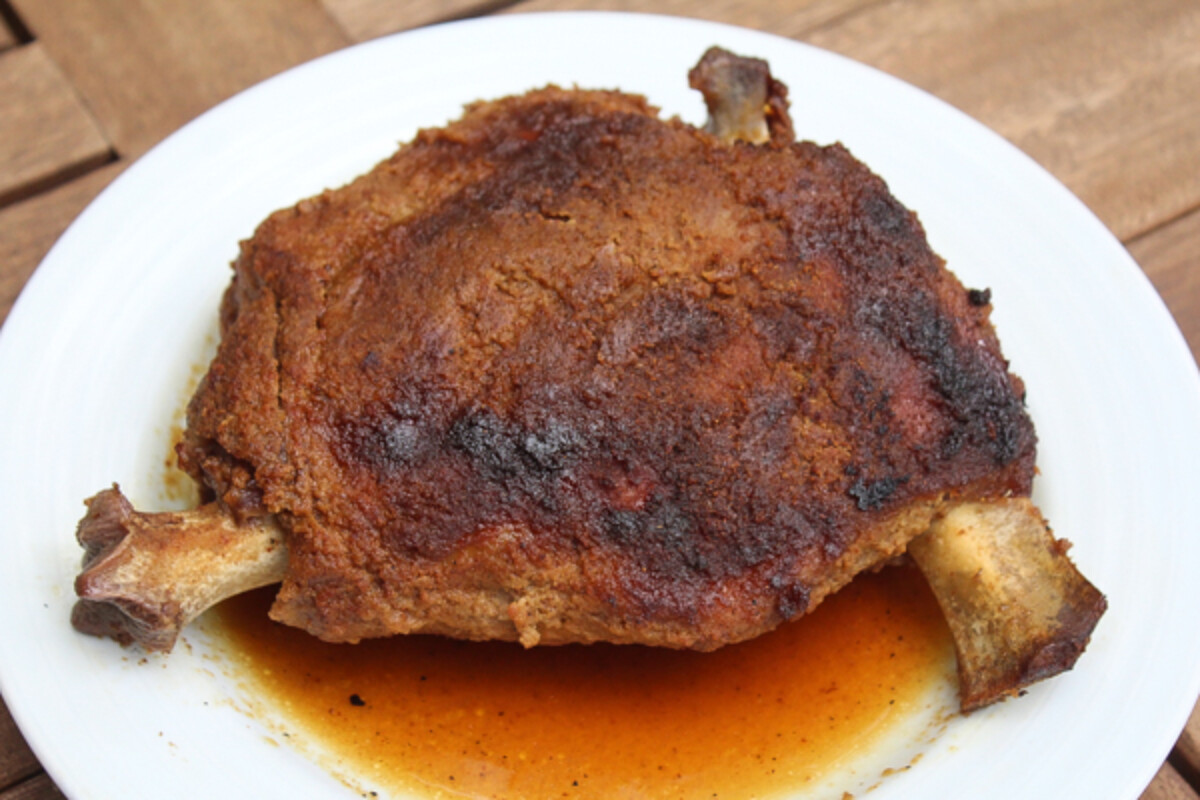 Roasted Goat Leg