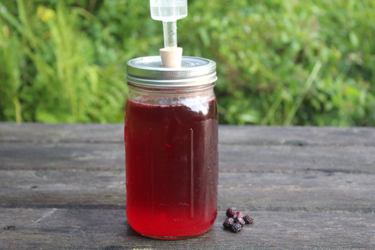 Small Batch Black Raspberry Wine