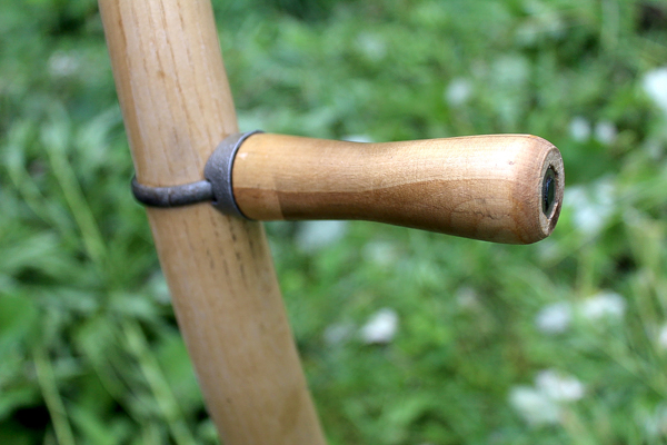 Adjustable Scythe Handle on an American Style Snath