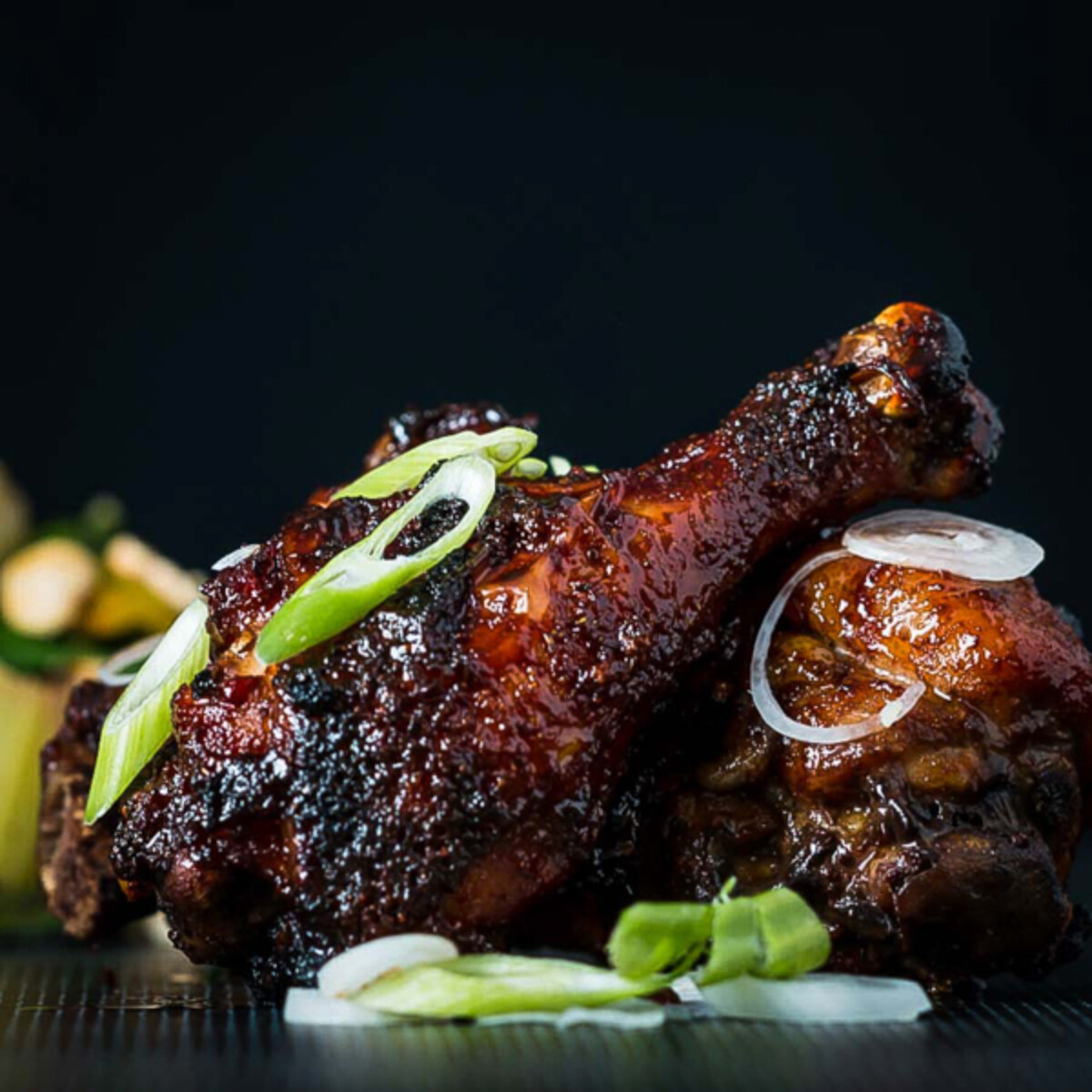 Sticky Chicken Drumsticks from Krumpli