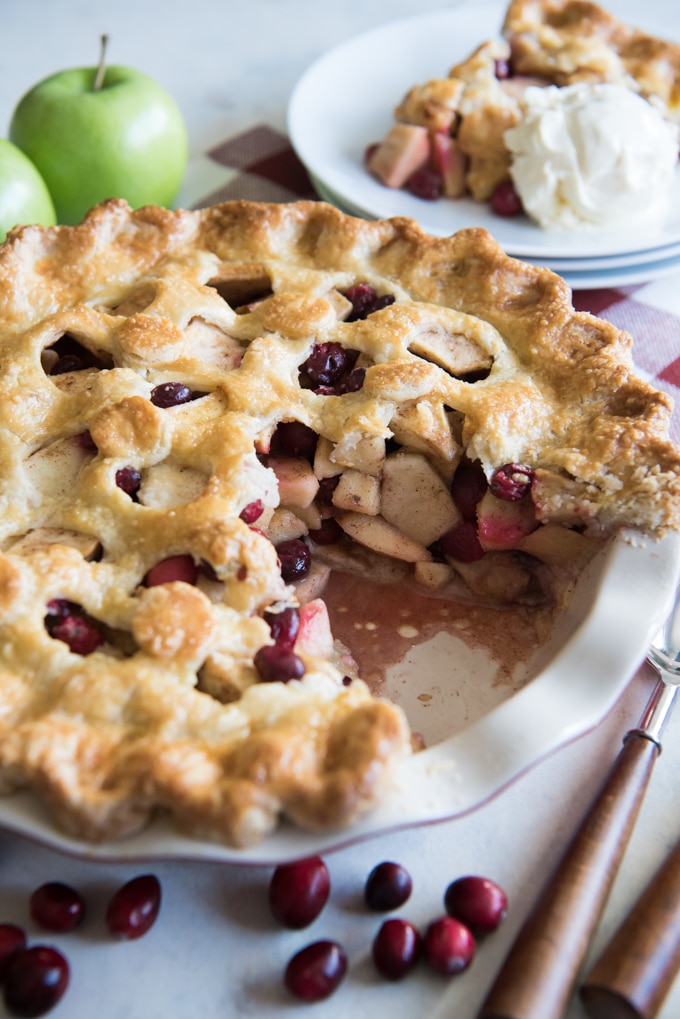 Cranberry Apple Pie