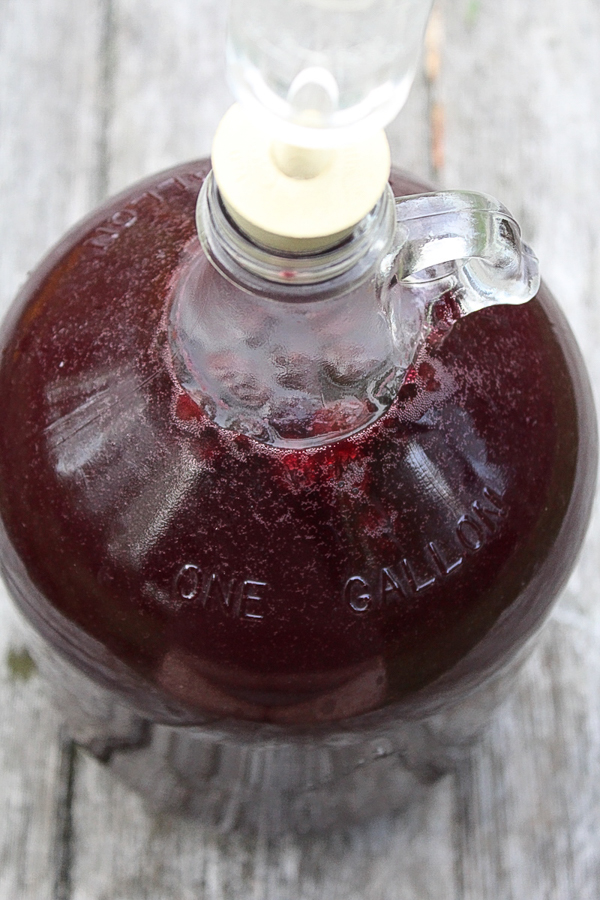 Homemade Pomegranate Wine
